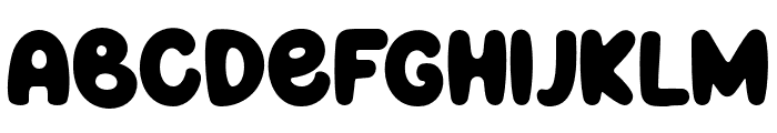GHOULIE-Regular Font UPPERCASE
