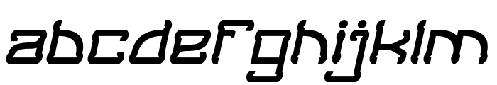GIRAFFE Bold Italic Font LOWERCASE