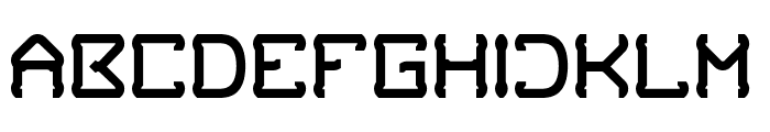 GIRAFFE Bold Font UPPERCASE