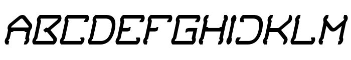 GIRAFFE Italic Font UPPERCASE