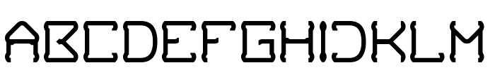 GIRAFFE-Light Font UPPERCASE