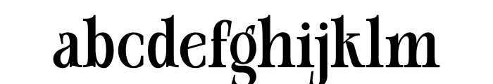 GISSON Font LOWERCASE