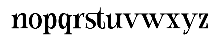 GISSON Font LOWERCASE