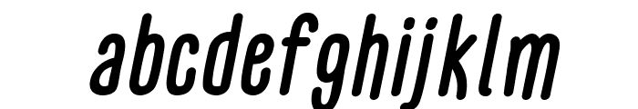 GLARESOME Bold Italic Font LOWERCASE