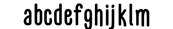GLARESOME Bold Font LOWERCASE