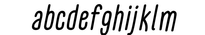 GLARESOME Italic Font LOWERCASE