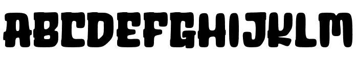 GLARYTROPIC-Smooth Font UPPERCASE