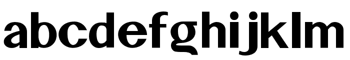 GLATIC-Bold Font LOWERCASE