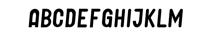GLIFORD Italic Font LOWERCASE