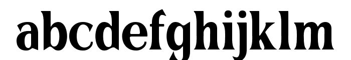 GLITER BRIDGE Regular Font LOWERCASE