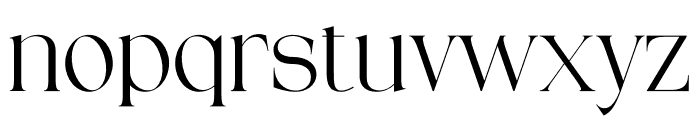 GLORYSE Font LOWERCASE