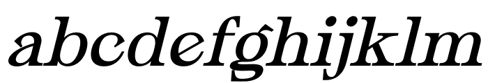 GLOW NIGHT Italic Font LOWERCASE
