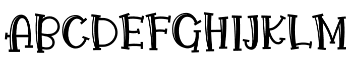 GNOME IRISH Font UPPERCASE