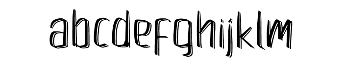 GOFLOW Font LOWERCASE
