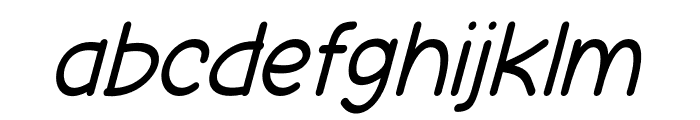 GOING CHRISTMAS Light Italic Font LOWERCASE