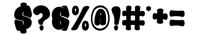 GOLDY-Regular Font OTHER CHARS