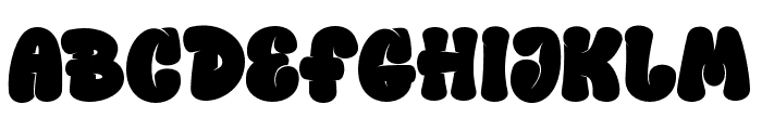 GOLDY-Regular Font UPPERCASE
