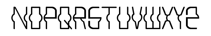 GONGSO Font UPPERCASE