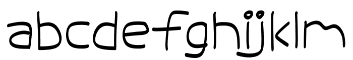 GOPRY Regular Font LOWERCASE