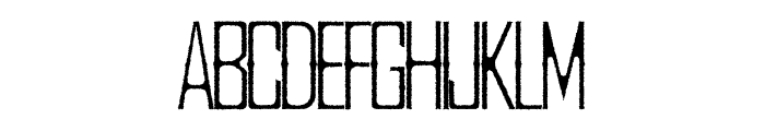 GORG-Regular Font UPPERCASE