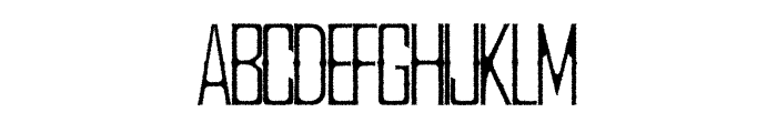 GORG-Regular Font LOWERCASE