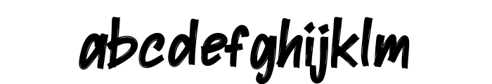 GOUTAMA Font LOWERCASE