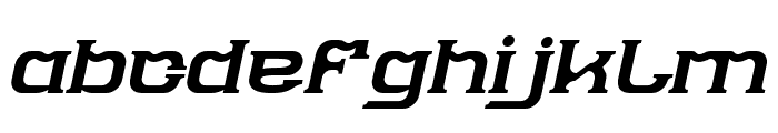 GRAND MASTER Italic Font LOWERCASE