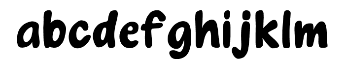 GRAPE FRUIT Regular Font LOWERCASE