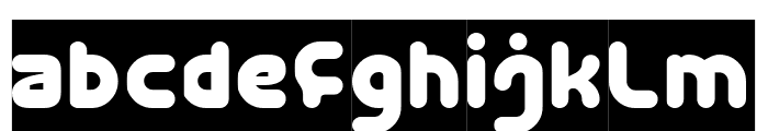 GRAPHIC RESEARCH-Inverse Font LOWERCASE