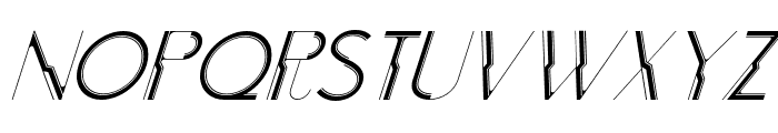 GREATEST-LightItalic Font UPPERCASE