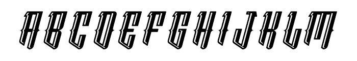 GRENZ SHADOW Font LOWERCASE