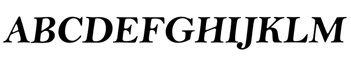 GRIMFORD Italic Font UPPERCASE