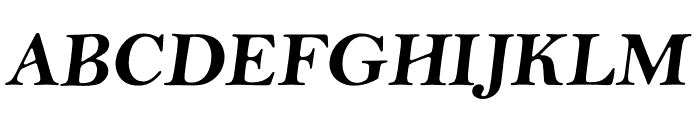 GRIMFORD Italic Font LOWERCASE