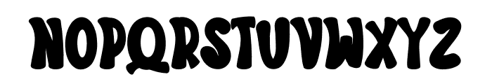 GROOVY BUNNY Font LOWERCASE