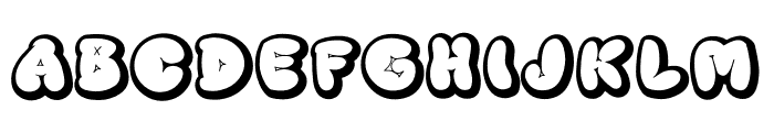 GROOVY CHUBBY Font UPPERCASE