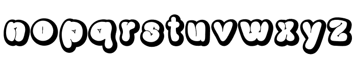 GROOVY CHUBBY Font LOWERCASE