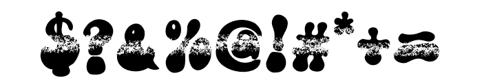 GROOVY GALAXY Font OTHER CHARS