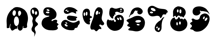 GROOVY GHOST Bold Font OTHER CHARS