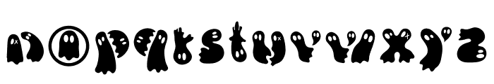GROOVY GHOST Bold Font LOWERCASE