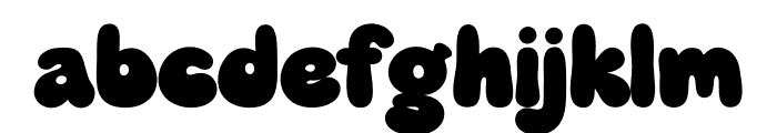 GROOVY GOOD VIBES Font LOWERCASE