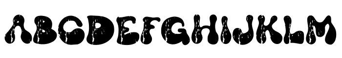 GROOVY GRUNGE Font UPPERCASE