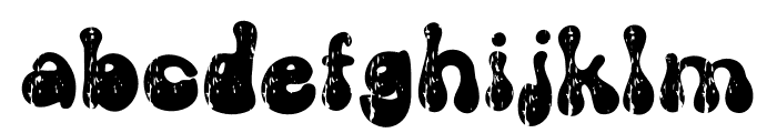 GROOVY GRUNGE Font LOWERCASE