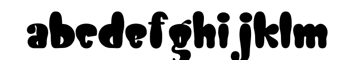 GROOVY HAPPY Font LOWERCASE