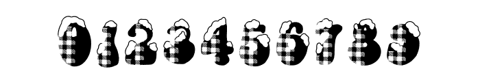 GROOVY PLAID Font OTHER CHARS