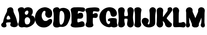 GROOVYHEART Font UPPERCASE