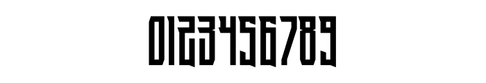 GRVS Bombinate Condensed Font OTHER CHARS
