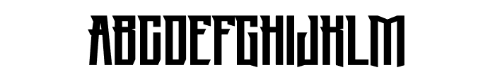 GRVS Bombinate Font UPPERCASE