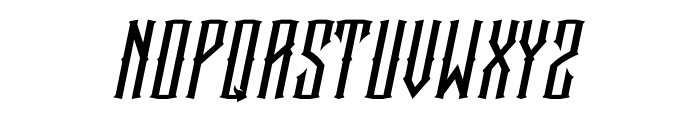 GRVS Insurrection Italic Font LOWERCASE