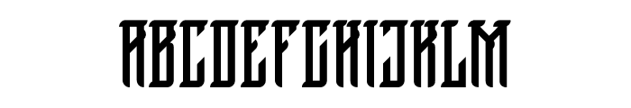 GRVS-SCYTHRONE-BOLD Bold Font UPPERCASE