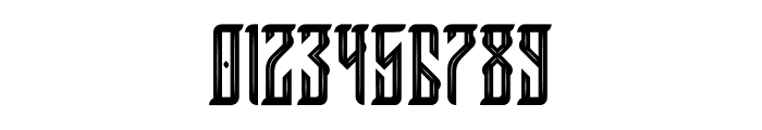 GRVS-SCYTHRONE-BOLD Decorative Font OTHER CHARS